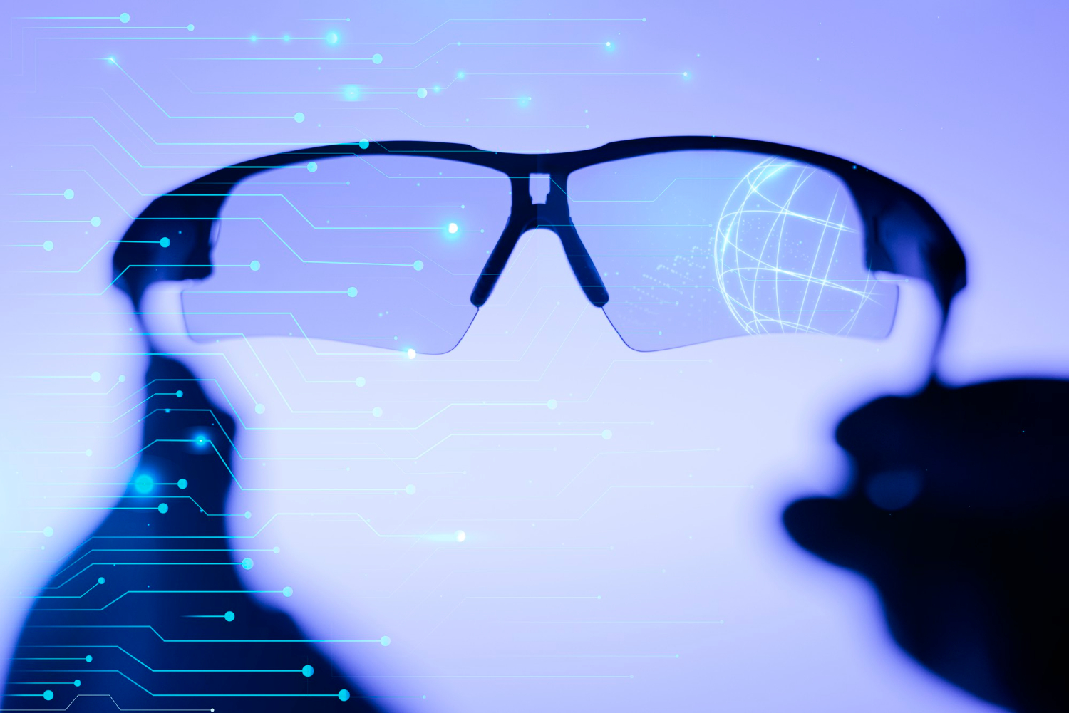 Futuristic smart glasses