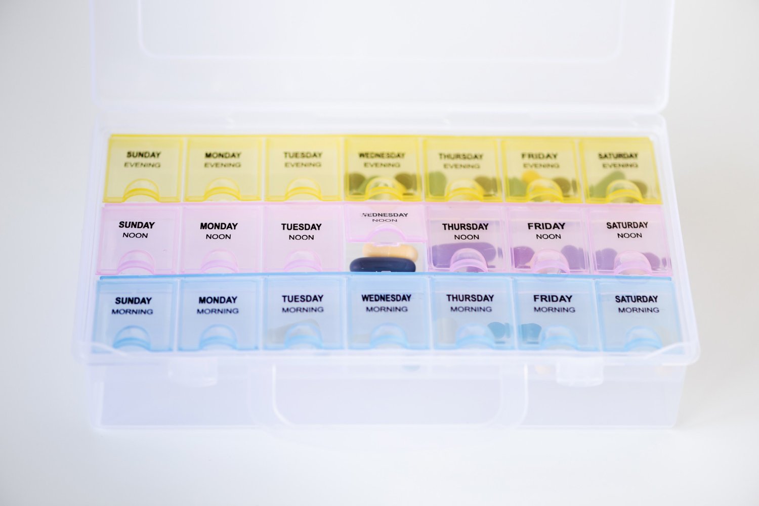 A pill organizer