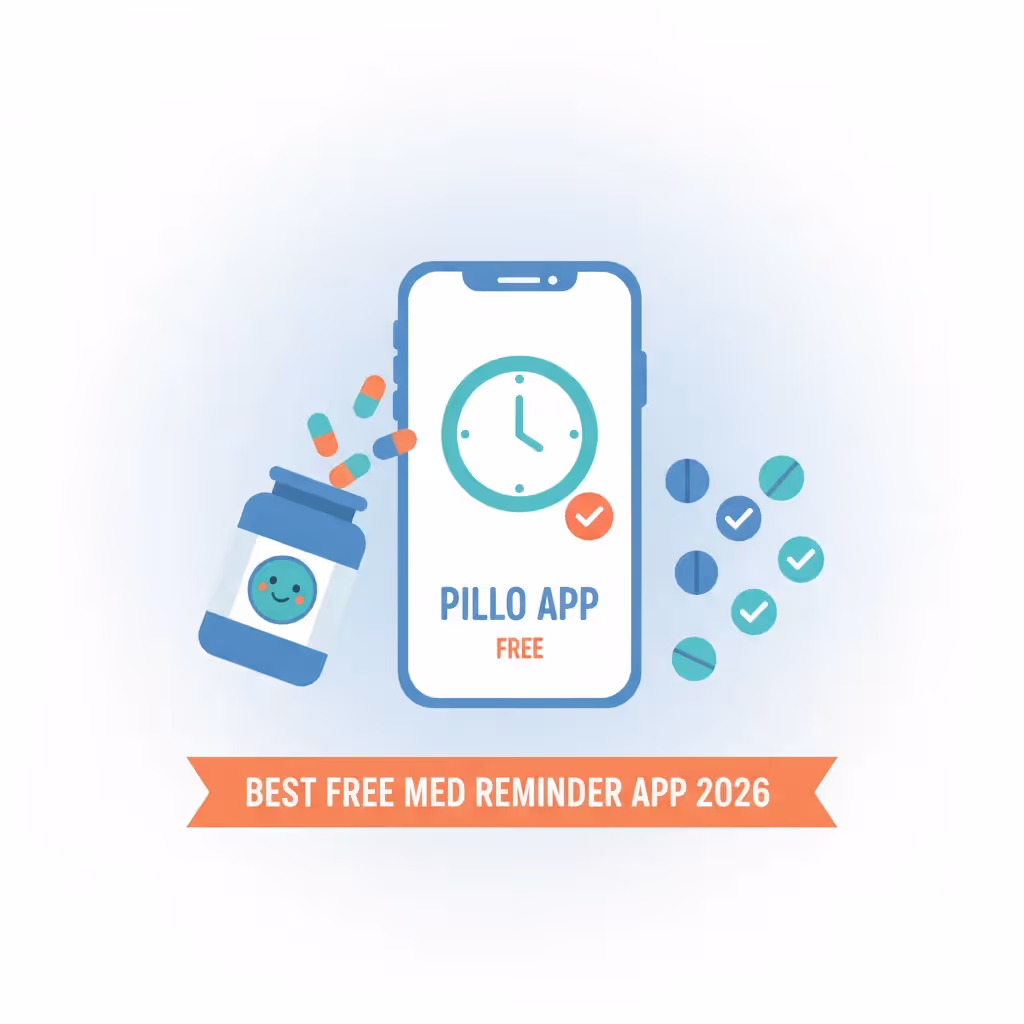Free medication reminder app for Android