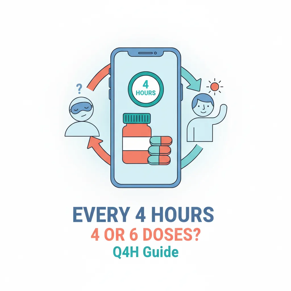 Illustration for Every 4 Hours Medication Schedule article