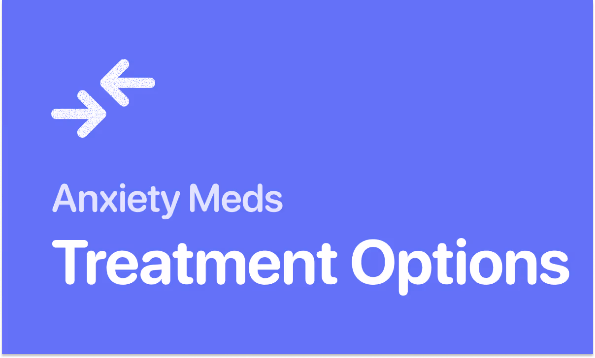 Common anxiety medications compared