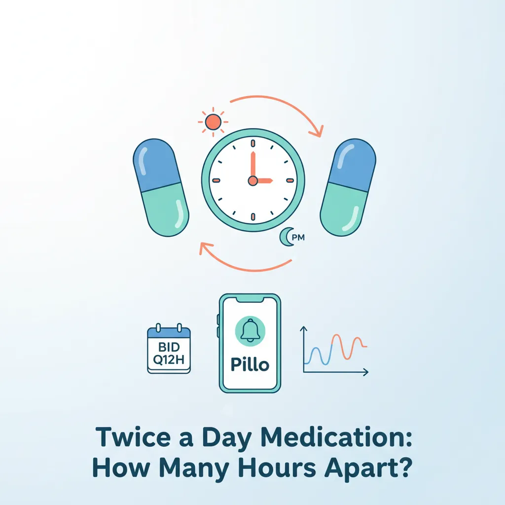 Twice a day versus every 12 hours dosing